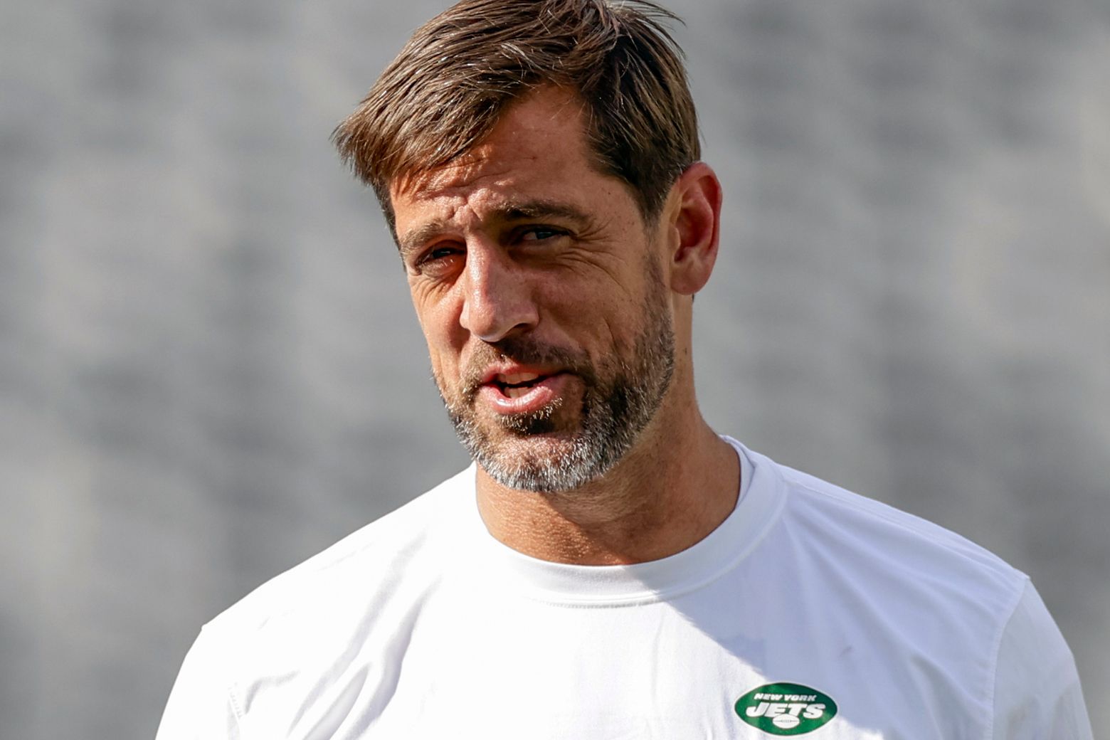 New York Jets Quarterback Aaron Rodgers Merchandise Booms Ahead of Debut -  Bloomberg