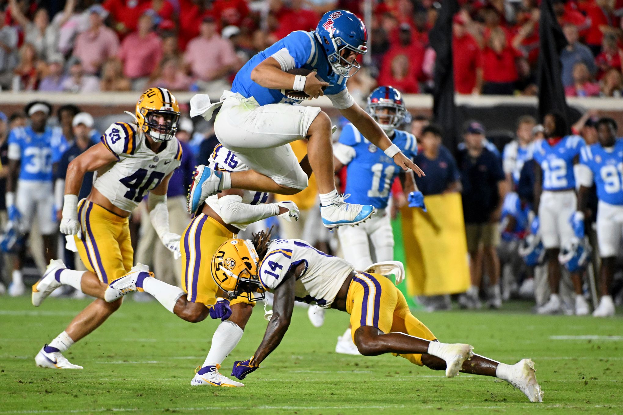 LSU - You can win two 50-yard line tickets to the LSU Football