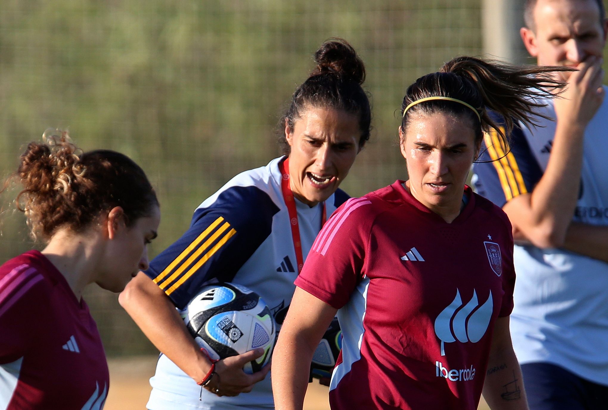 Spain national football women's team refuse to play until federation head  steps down after kissing player