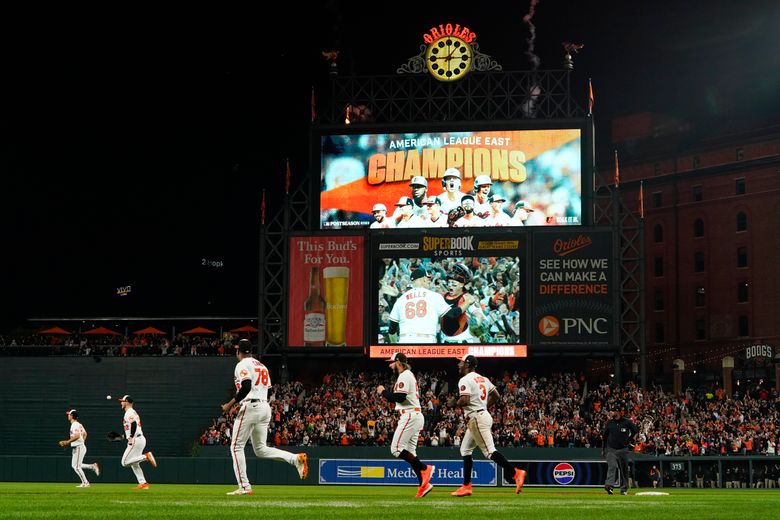 The Baltimore Orioles are the American League East Division