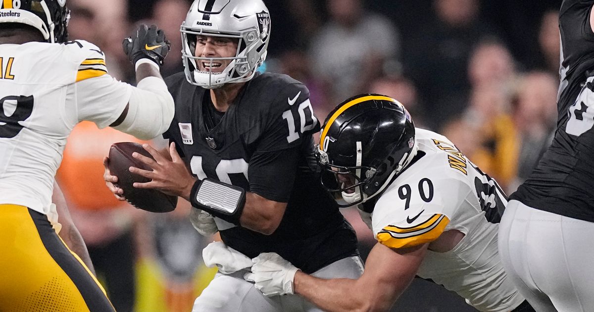 Raiders' Garoppolo is in concussion protocol, putting his start for  Chargers game in question – KGET 17