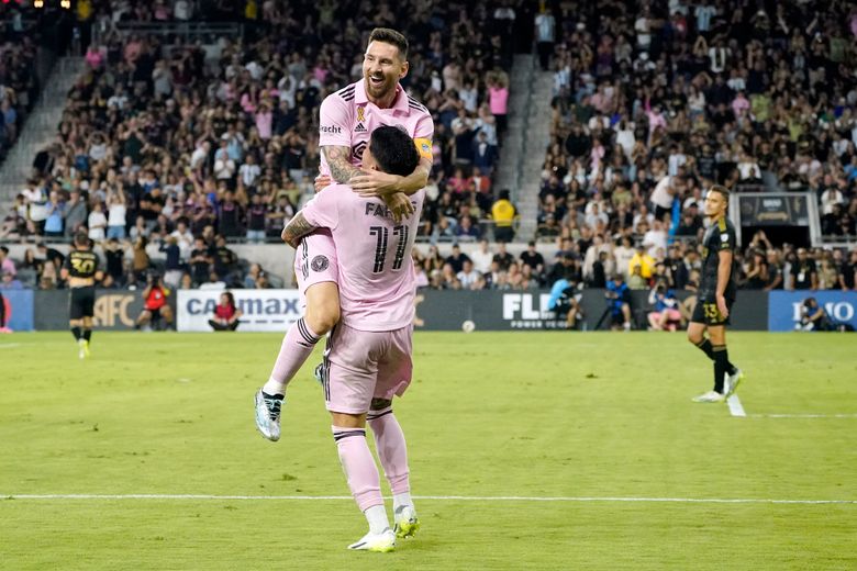 Messi has 2 assists in front of star-studded crowd in Los Angeles as Inter  Miami beats LAFC 3-1