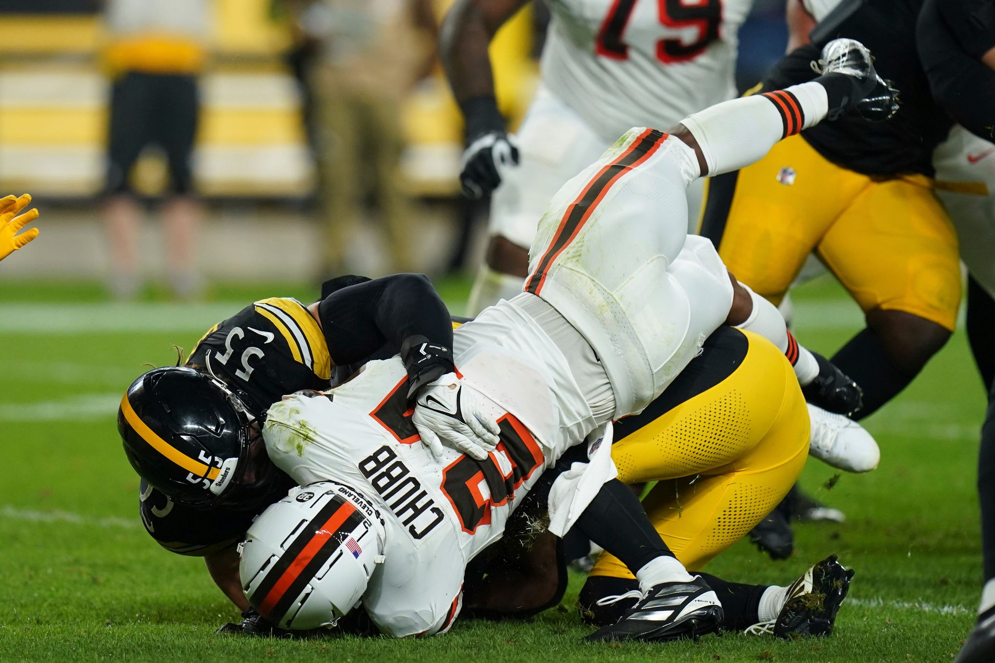 photographers' favorite photos from Browns win over  Pittsburgh Steelers 