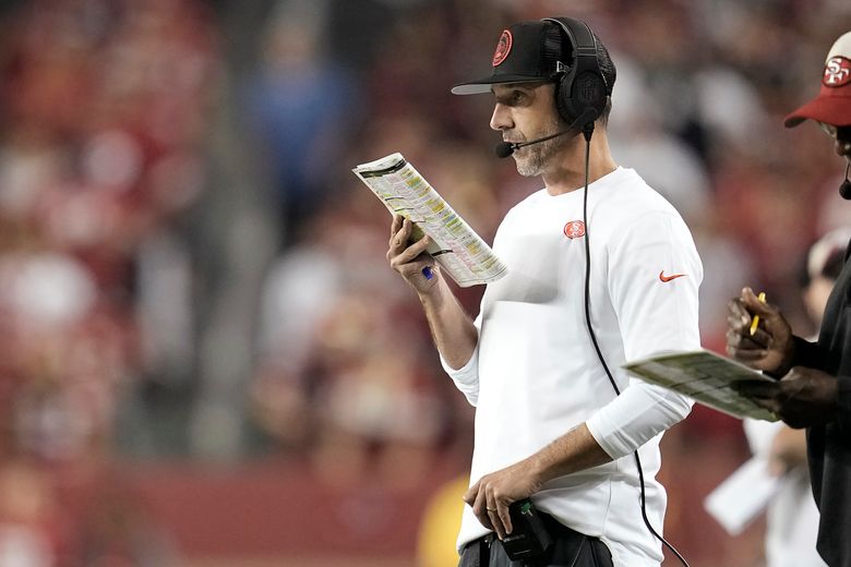 NOW: Kyle Shanahan RAVES About Trey Lance + San Francisco 49ers