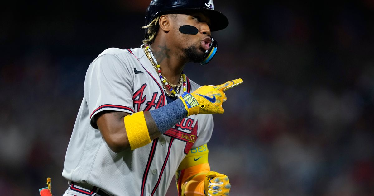 Where Ronald Acuna and Freddie Freeman rank in jersey sales