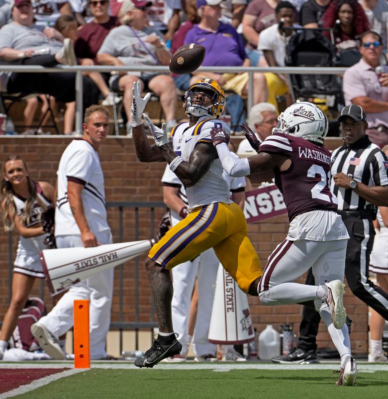 Nabers, Johnson help LSU beat Louisiana-Monroe 27-14