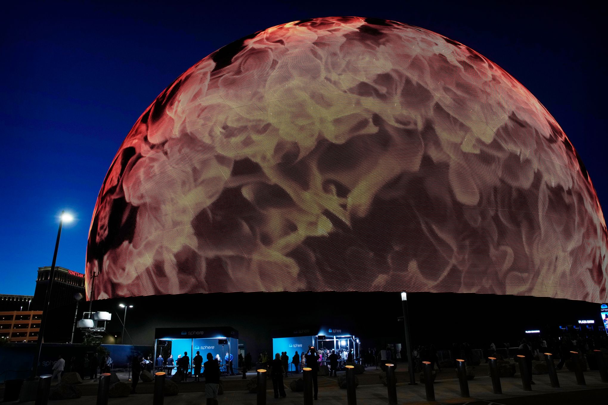 U2 Open Sphere in Las Vegas with Stunning Visual Technology