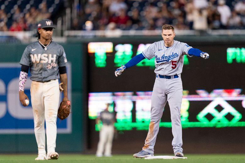 Dodgers' Freddie Freeman needs just two doubles to become first player  since 1936 to reach 60 