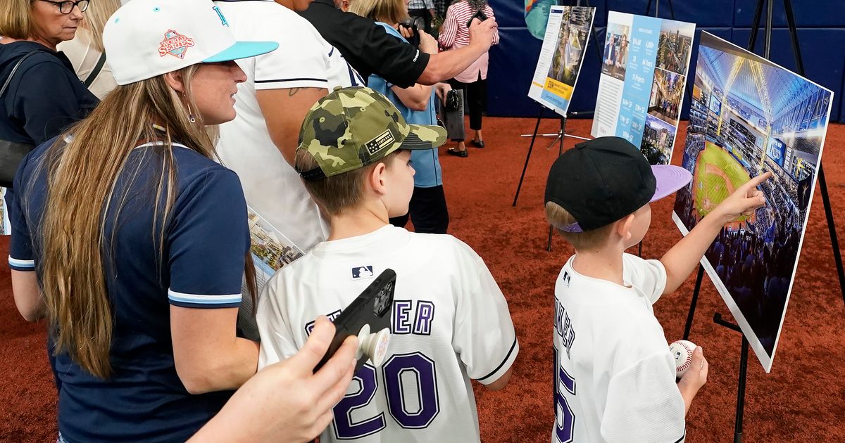 Tampa Bay Rays finalizing new ballpark in St. Petersburg as part