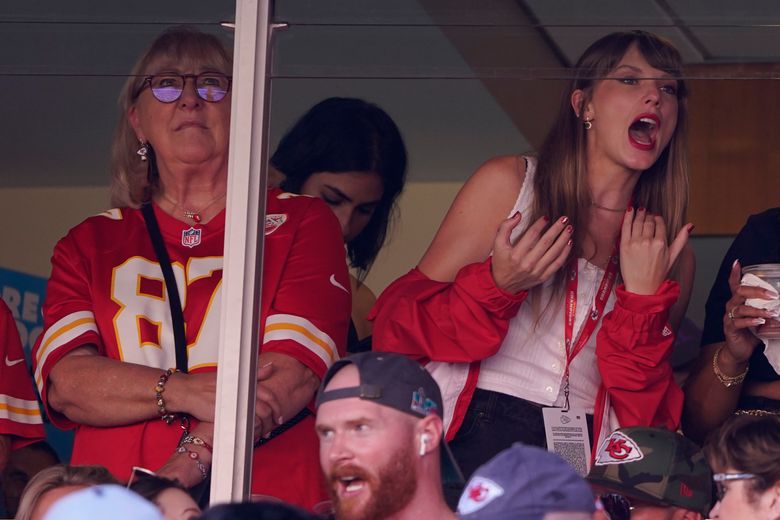 Taylor Swift is a Travis Kelce fan and suddenly, so is everyone else as NFL  player's jersey sales skyrocket