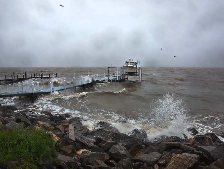 Southern East Coast hit by flooding as Ophelia weakens to tropical