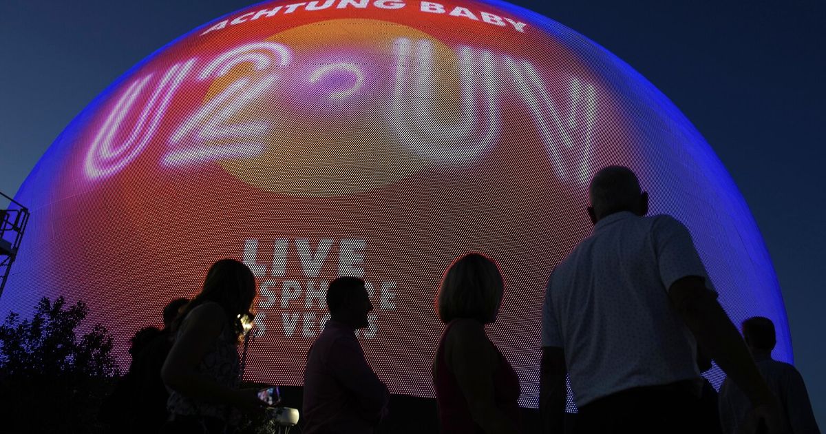 U2 has always been an ambitious band. It met its match and then some at Las Vegas Sphere