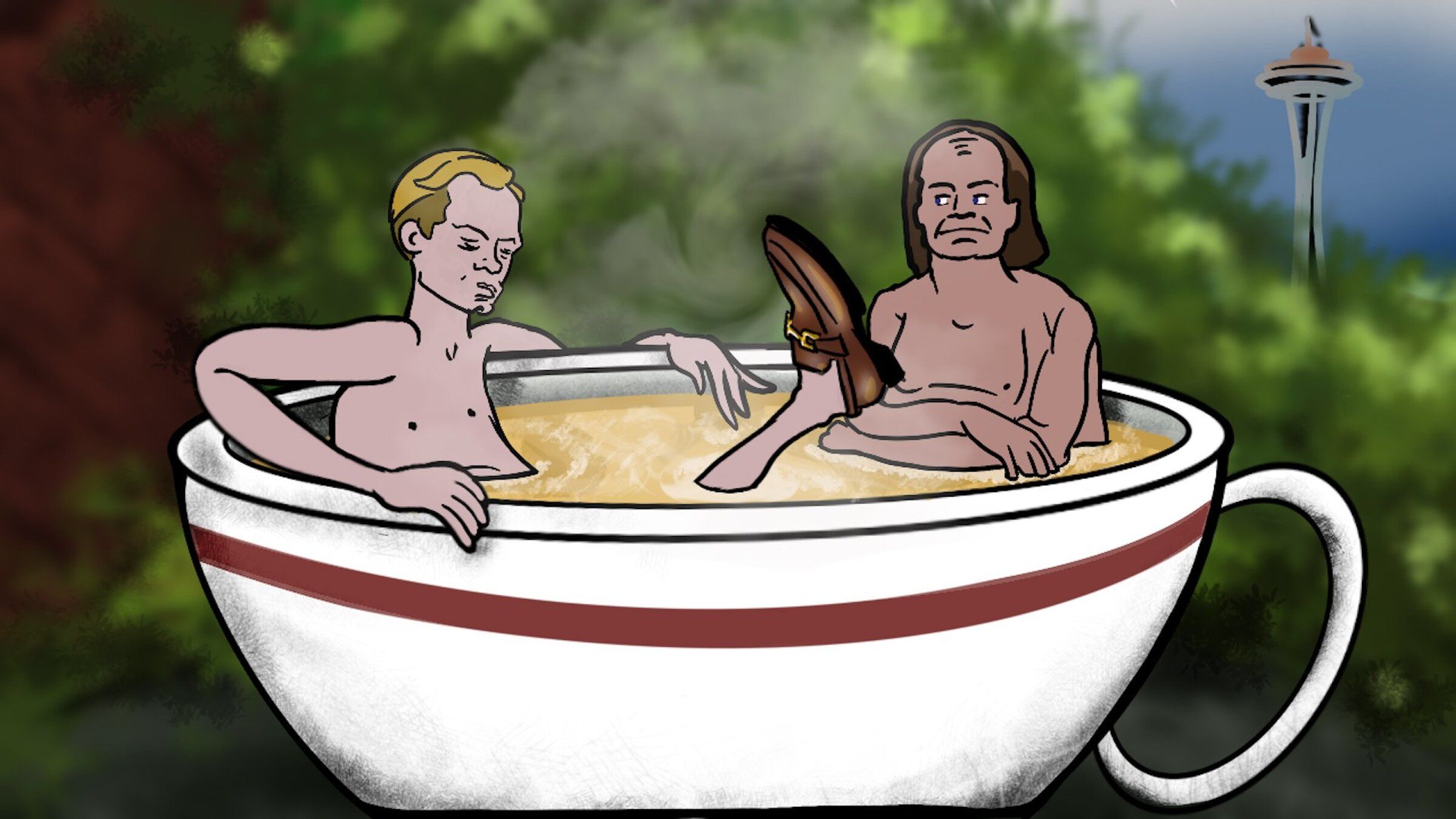 Adult Swim meets Frasier in Our Frasier Remake animated