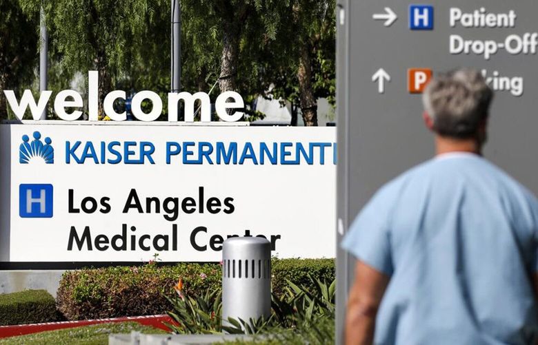 Kaiser Permanente’s Los Angeles Medical Center on Sunset Blvd., Sept. 30, 2021, in Los Angeles, Calif. 91677324W