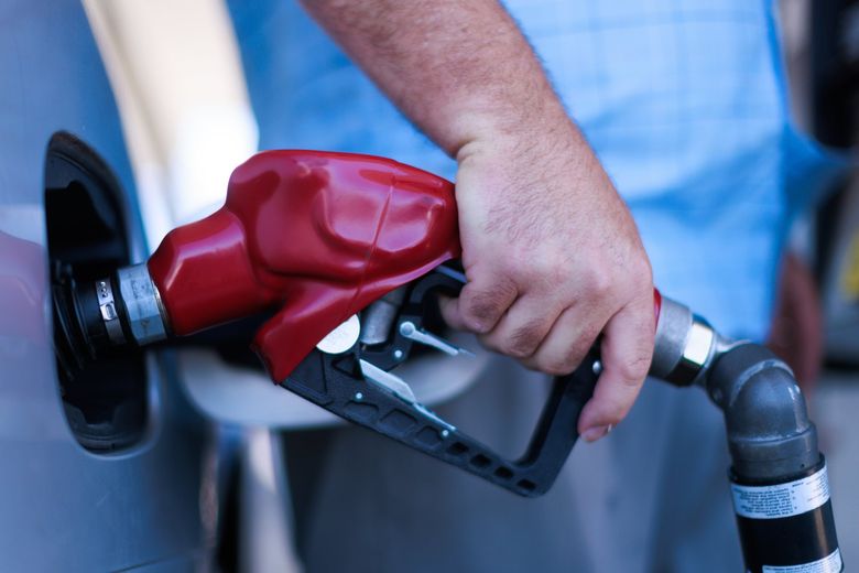 Washington state has had among the highest gas prices in the country. (Erika Schultz / The Seattle Times)