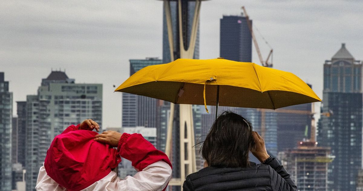 Seattle Weather Forecast: Rain, then a brief return to dry conditions