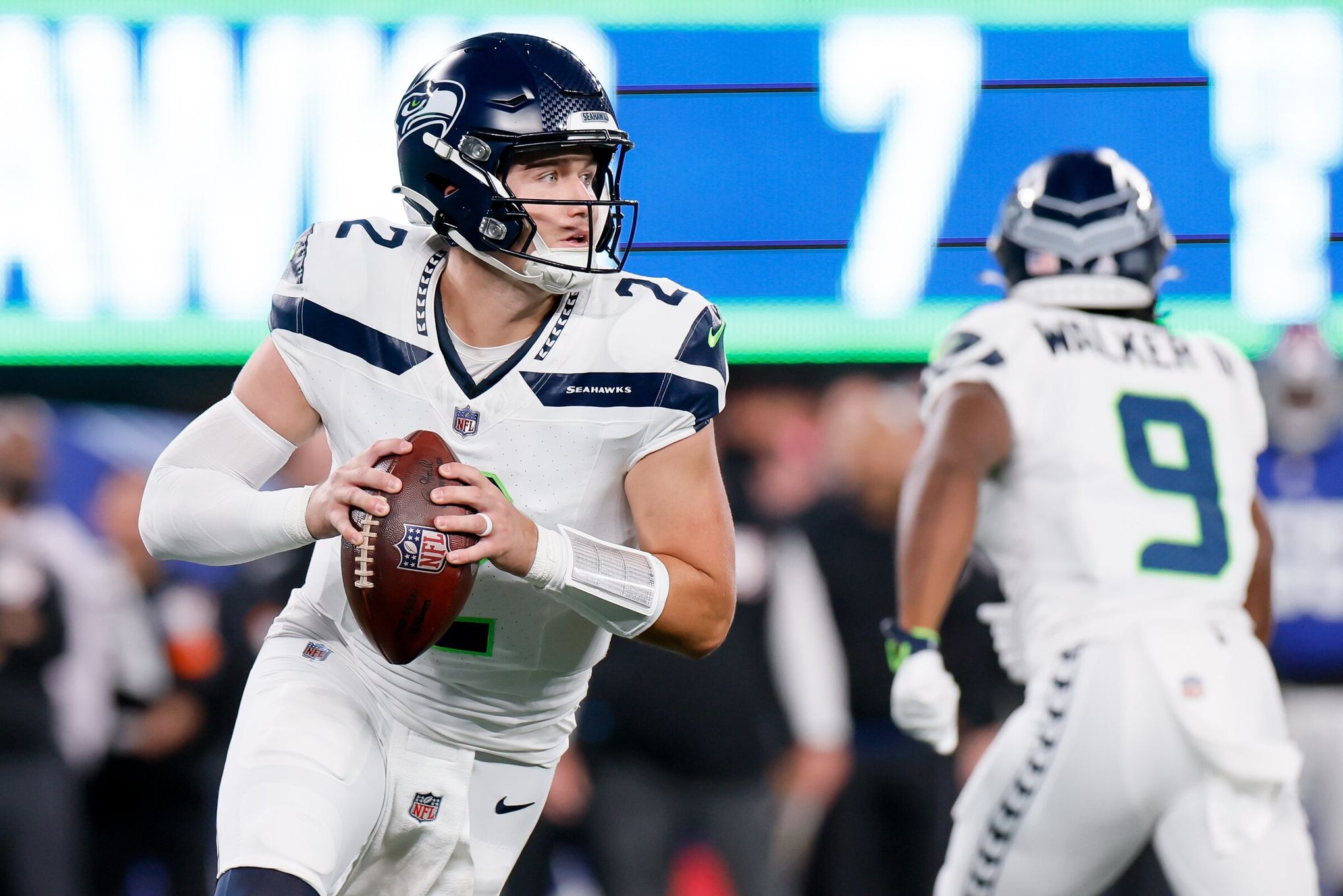 Drew Lock returns to Seahawks practice, but it's not known if he'll start  final preseason game