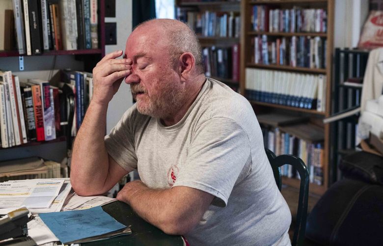 David Snipes and his family for decades relied on a natural spring on his property for consumption. He still does not know if its contaminated by PFAS. His parents taught him how to make a living off the land, raising cattle, and selling the milk to the locals. He would live most of his 70 years in the home his father built.
—
Photographed in his home on Lawton Road in Spokane County on Aug. 30, 2023.