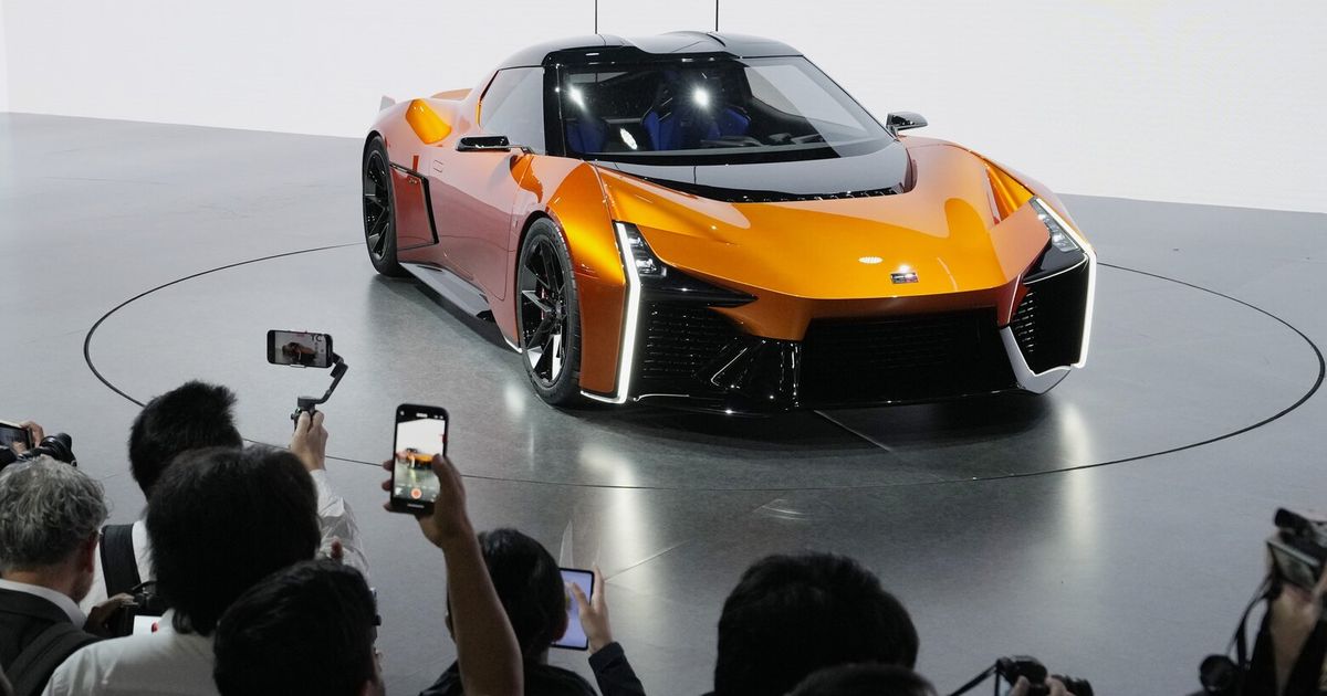 Japan’s automakers unveil EVs galore at Tokyo show to catch up with