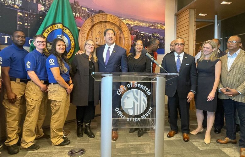 The city of Seattle on Wednesday announced a new pilot program to respond to behavioral health crises.