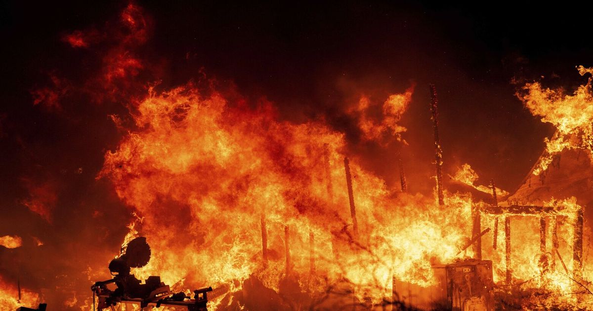 Southern California wildfire prompts evacuation order for thousands as Santa Ana winds fuel flames