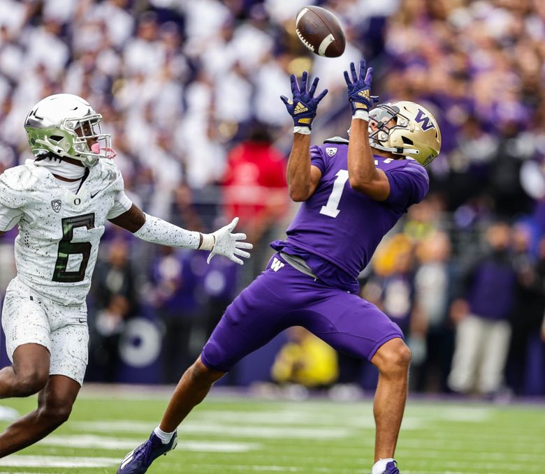 How Rome Odunze's football career came full circle in an unforgettable moment inside Husky Stadium | The Seattle Times
