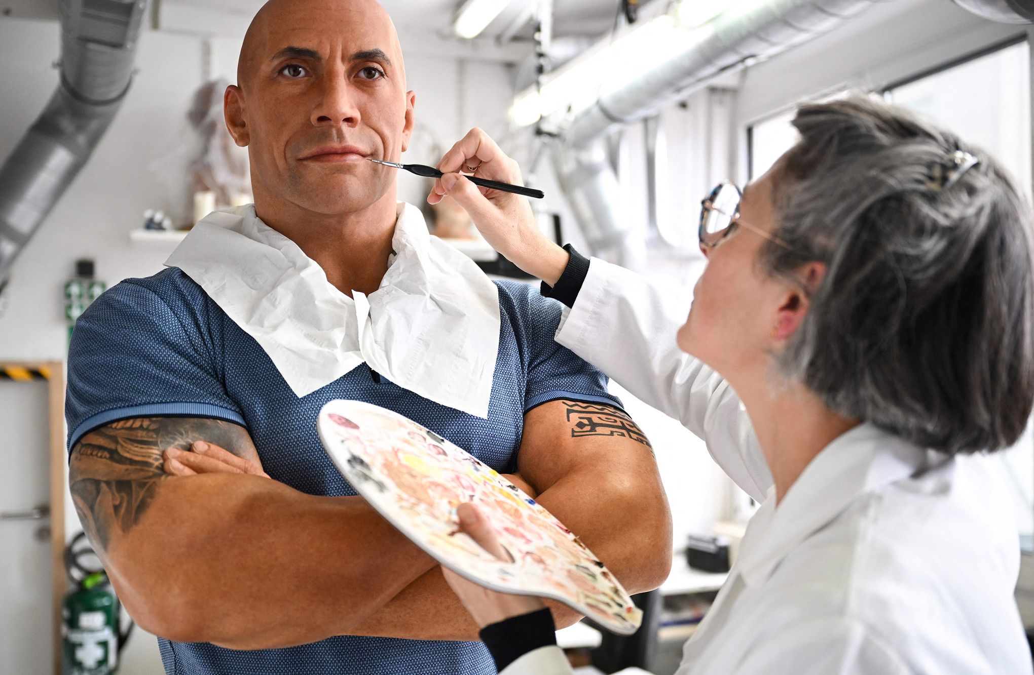 Dwayne 'The Rock' Johnson's wax figure will be fixed after