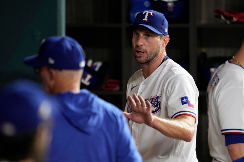 Scherzer roughed up by Astros in return from injury, leaving with Rangers  down 5 in loss, Sports