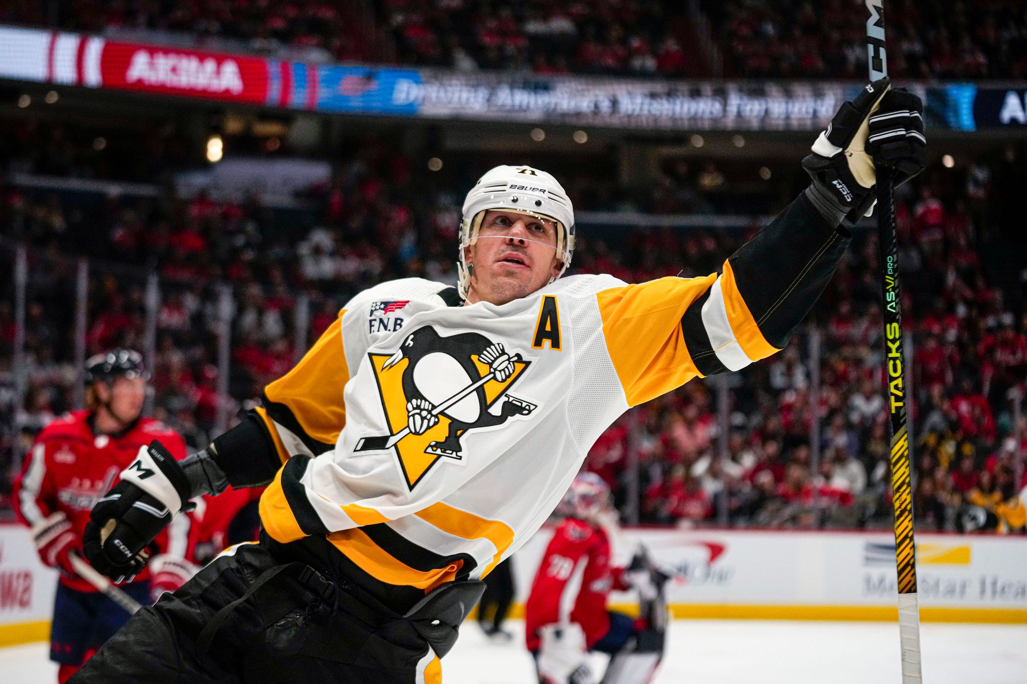 Crosby and Malkin lead the way as the Penguins beat the Capitals