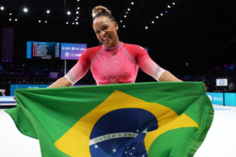 Inside Gymnastics on X: Your 2023 World All-Around Medalists! 🥇Simone  Biles grabs her sixth All-Around title! 🇺🇸 🥈Rebeca Andrade wins the  silver! 🇧🇷 🥉Shilese Jones is going home with the bronze! 🇺🇸 #