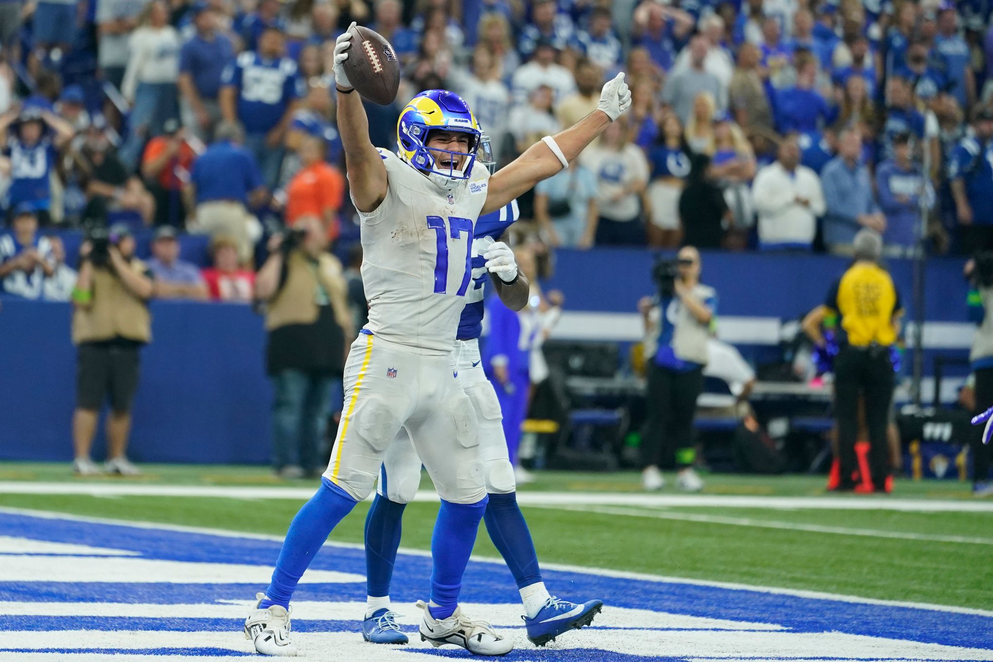 Stafford overcomes injury to throw winning TD pass to Nacua in OT to give  Rams 29-23 win over Colts – KVEO-TV