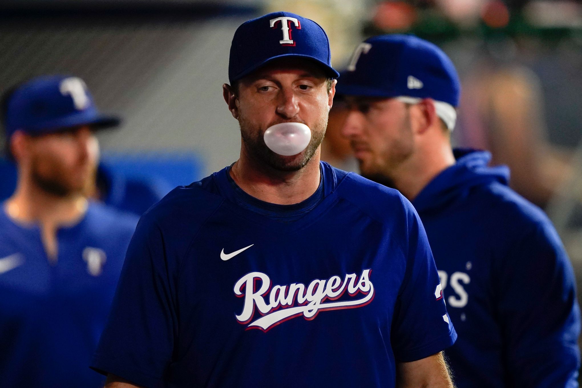 Opening Day lineup for the Texas Rangers