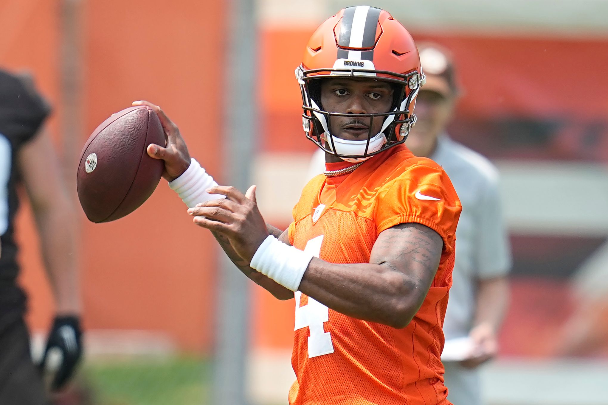 PRACTICE PHOTOS: First practice in new threads for QB Baker