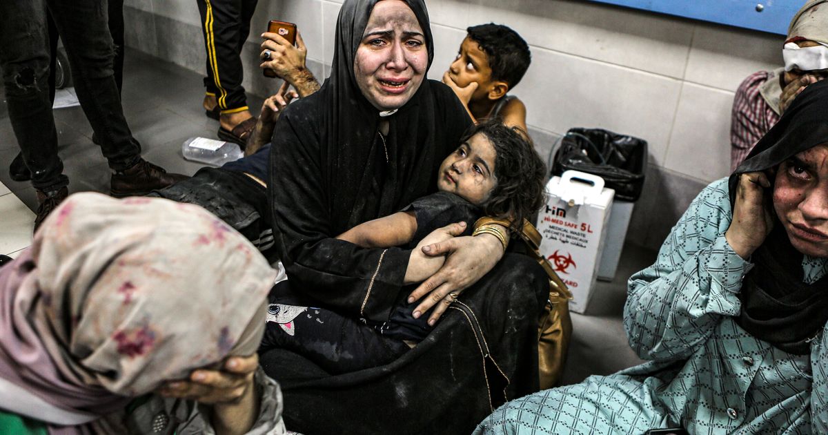 Gaza’s doctors struggle to save hospital blast survivors as Middle East rage grows