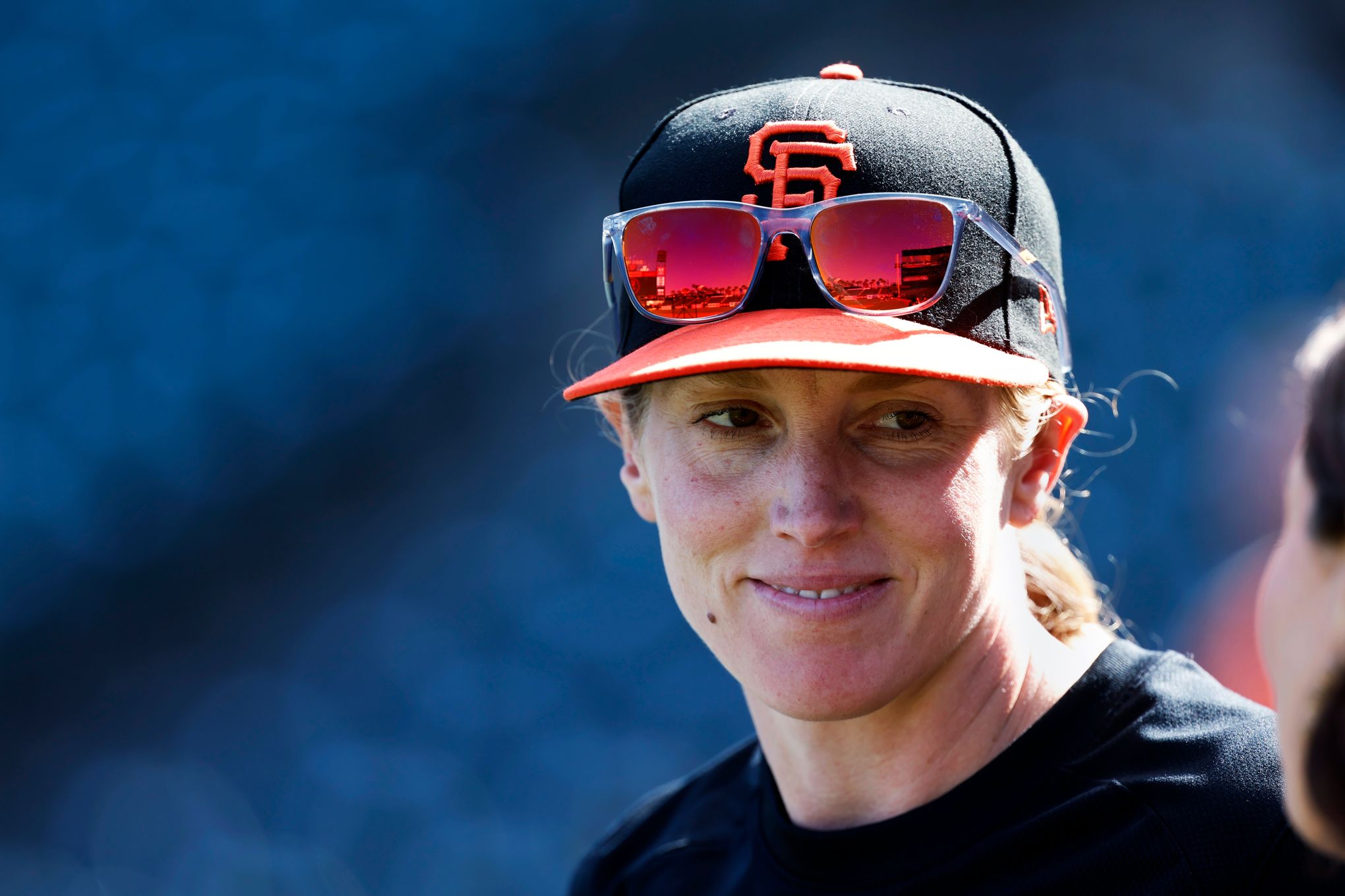 Alyssa Nakken Coaches First Base for San Francisco Giants - The New York  Times