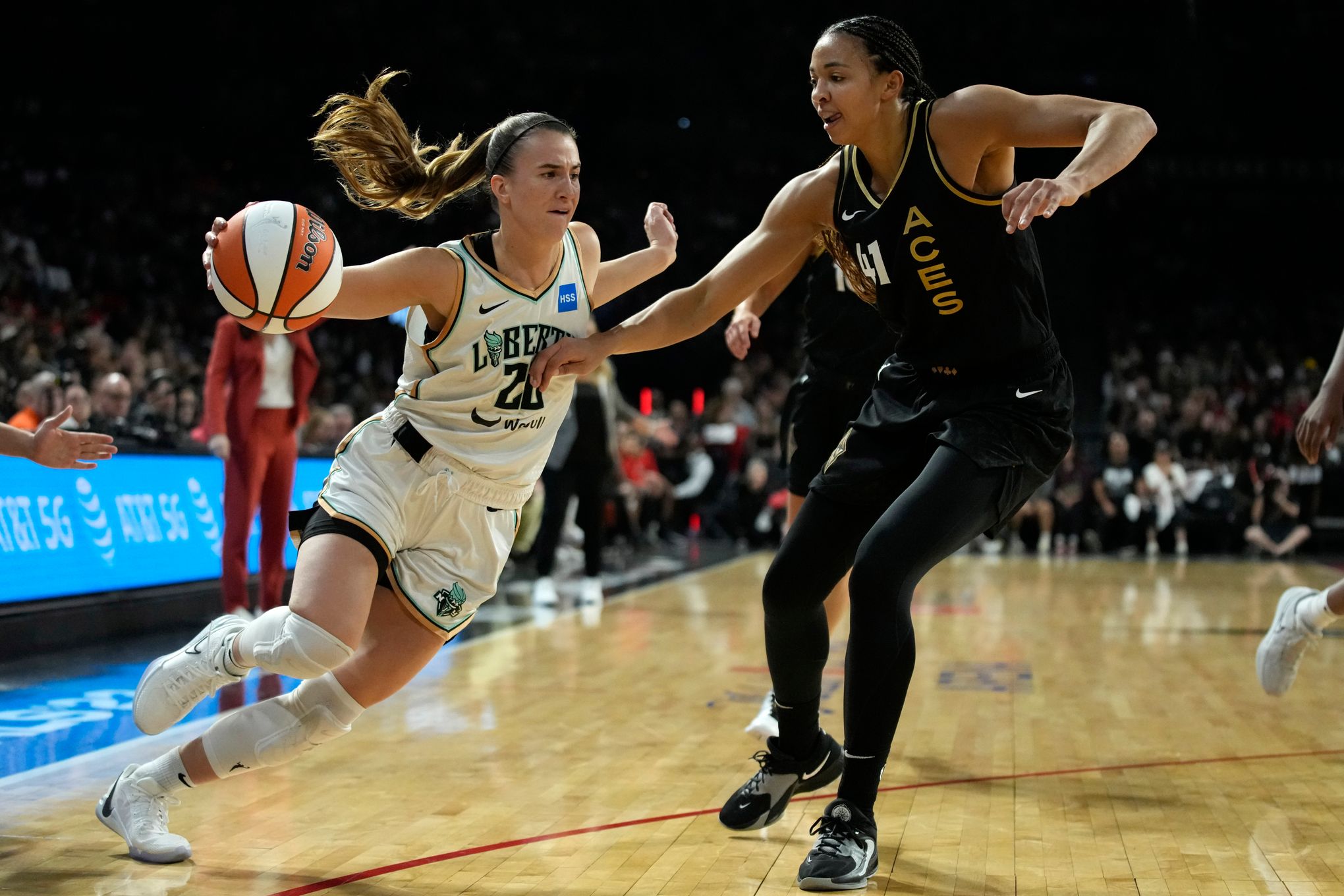 A'ja Wilson, who helped the Las Vegas Aces win their 1st WNBA title, signs  a 2-year extension - Washington Times