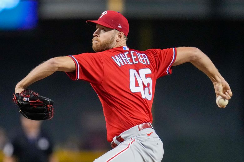 Philadelphia Phillies Kyle Schwarber homers in the fifth inning