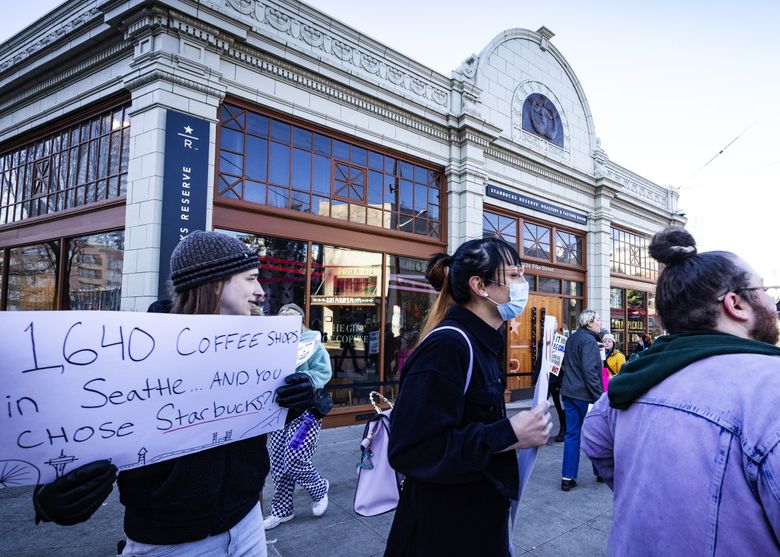 Starbucks employees at hundreds of US stores walkout on Red Cup