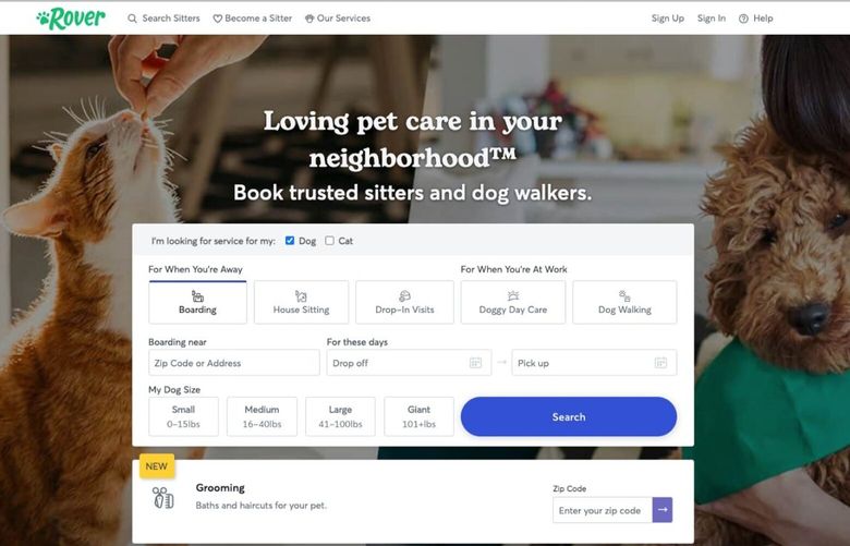 The Seattle-based company Rover went IPO in 2021 and is now being acquired by Blackstone Inc. in a $2.3 billion all-cash deal, the companies announced Wednesday, Nov. 29, 2023.