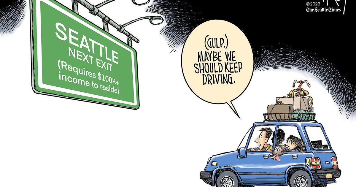 西雅图是自己成功的受害者 | 霍尔西漫画
