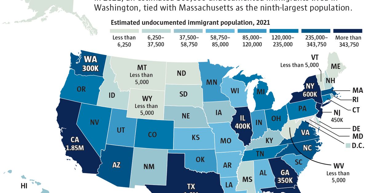 WA one of just two states where illegal immigration is up