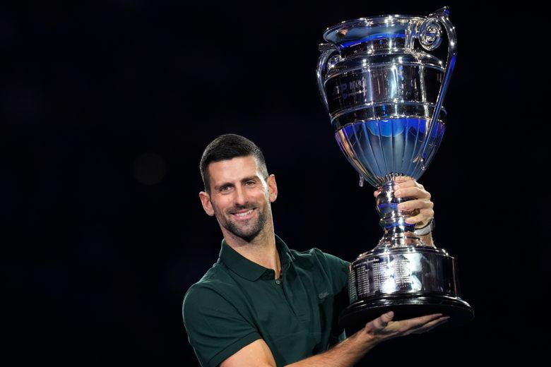 Djokovic secures year-end No. 1 ranking for by beating Rune at ATP Finals