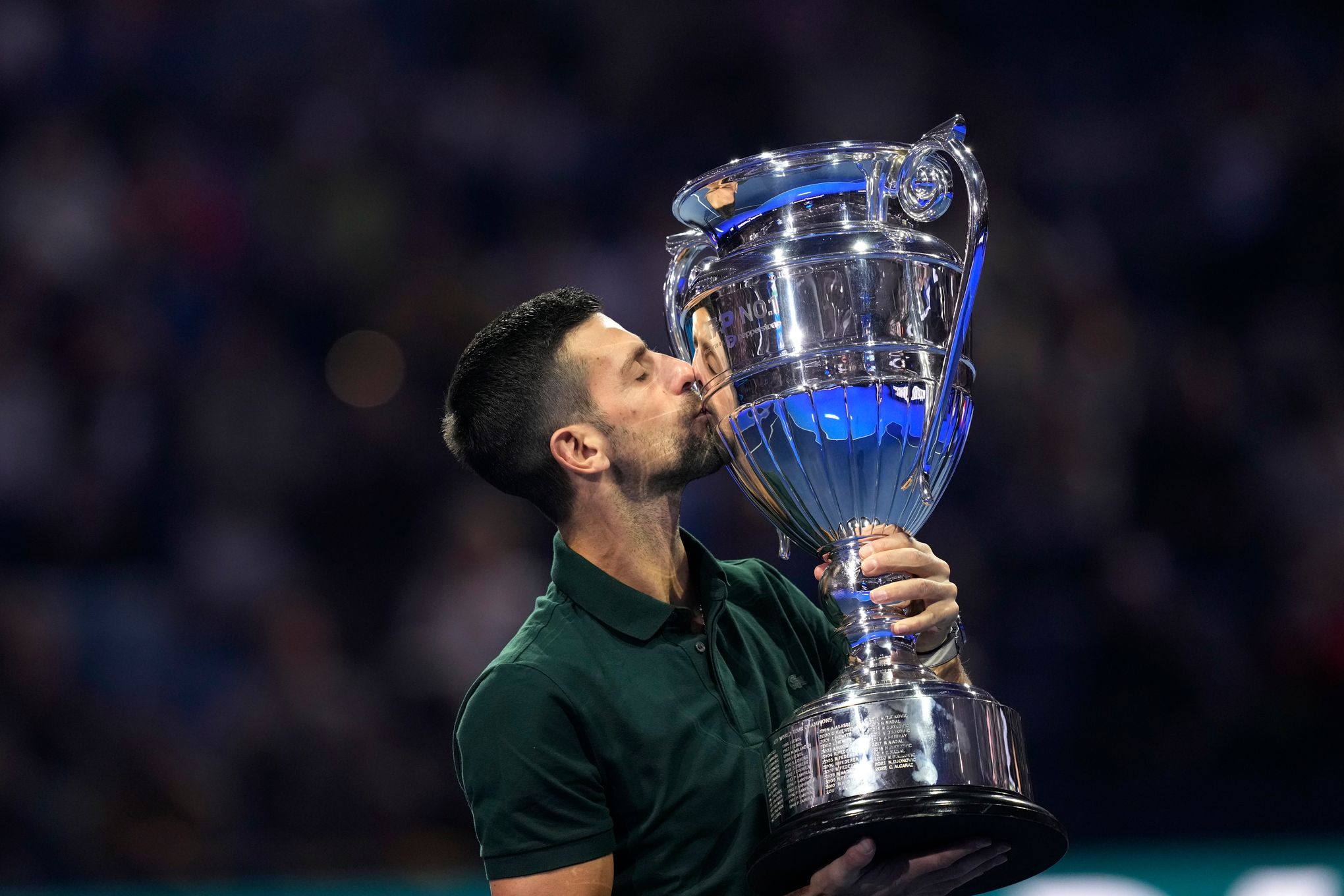 Djokovic secures year-end No. 1 ranking for by beating Rune at ATP Finals