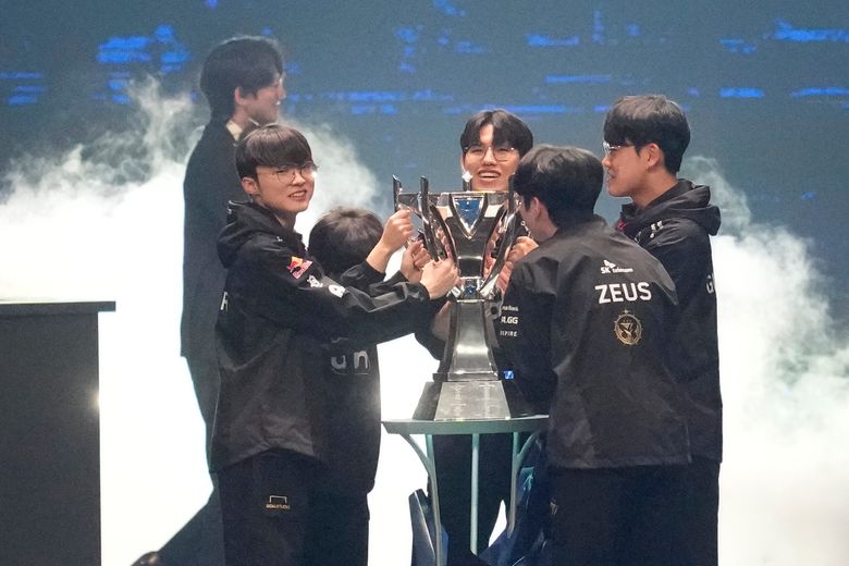 South Korea's T1 win record fourth League of Legends world title