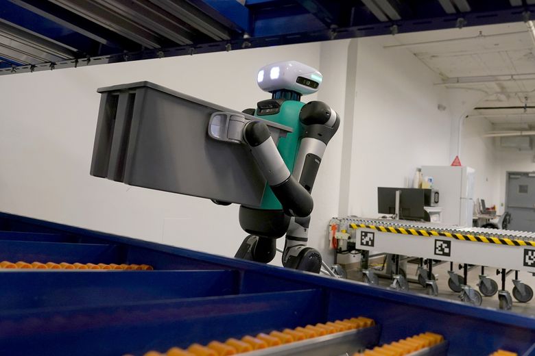 Humanoid robots are now working side by side humans in warehouses