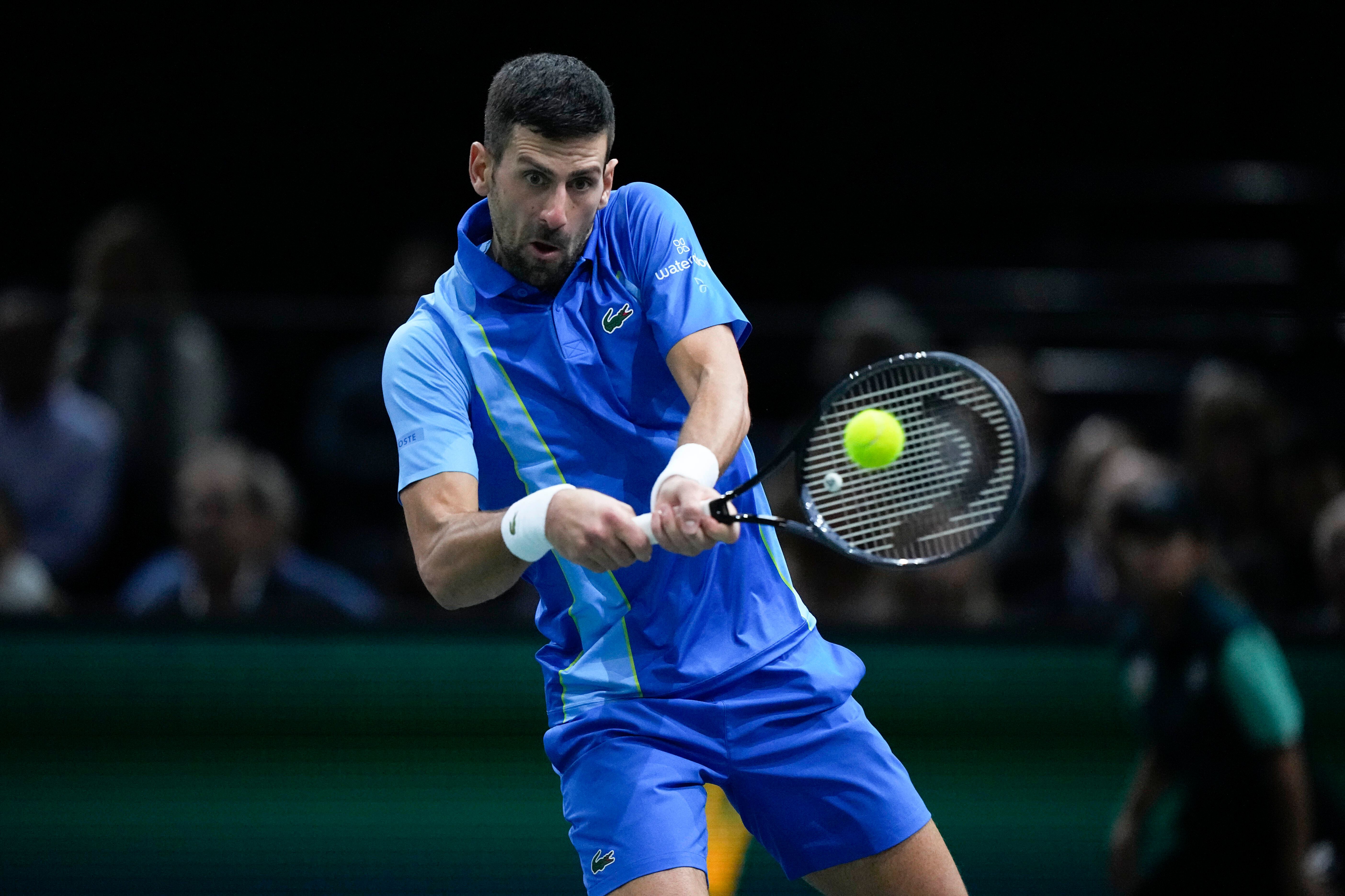 Djokovic discount paris masters