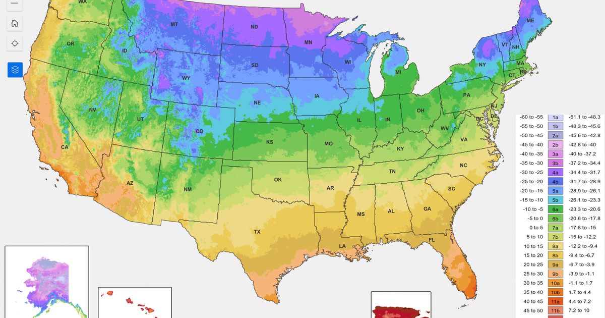 New hardiness zone map will help US gardeners keep pace with climate ...