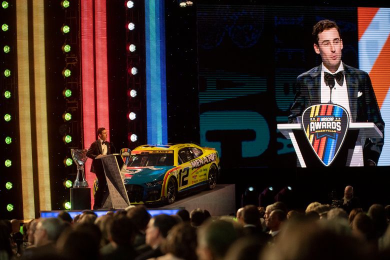 Ryan Blaney helps Roger Penske celebrate 1st back-to-back NASCAR  championships in storied career