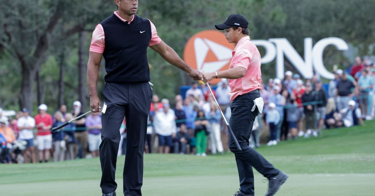 Tiger Woods and son Charlie to play in PNC Championship again | The ...