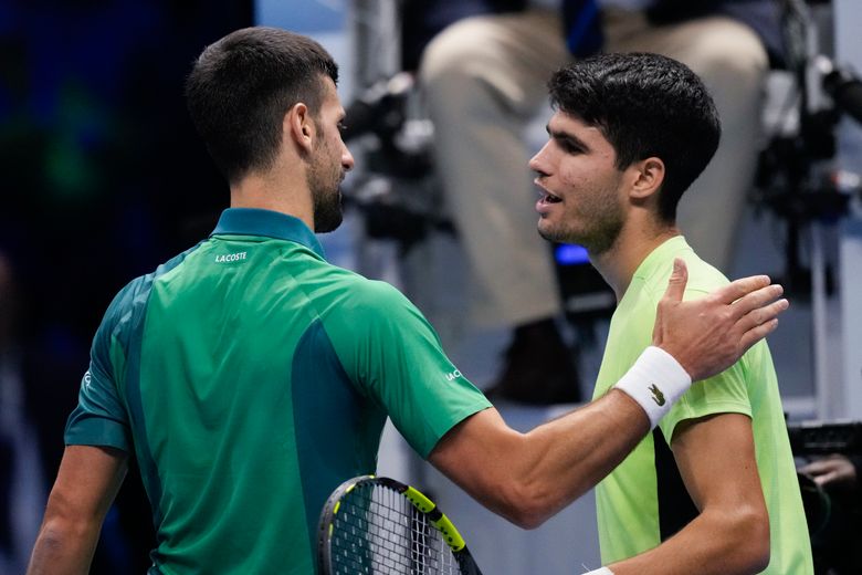 Home favorite Sinner records his first win vs top-ranked Djokovic at ATP  Finals